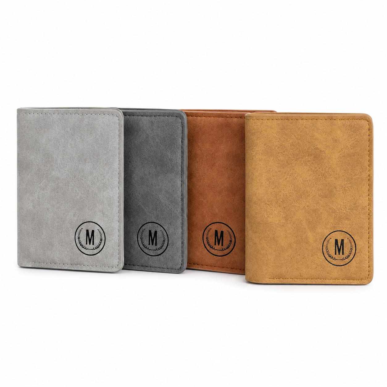 Premium Leather Wallet for Men – Multi Colour Plain Pattern