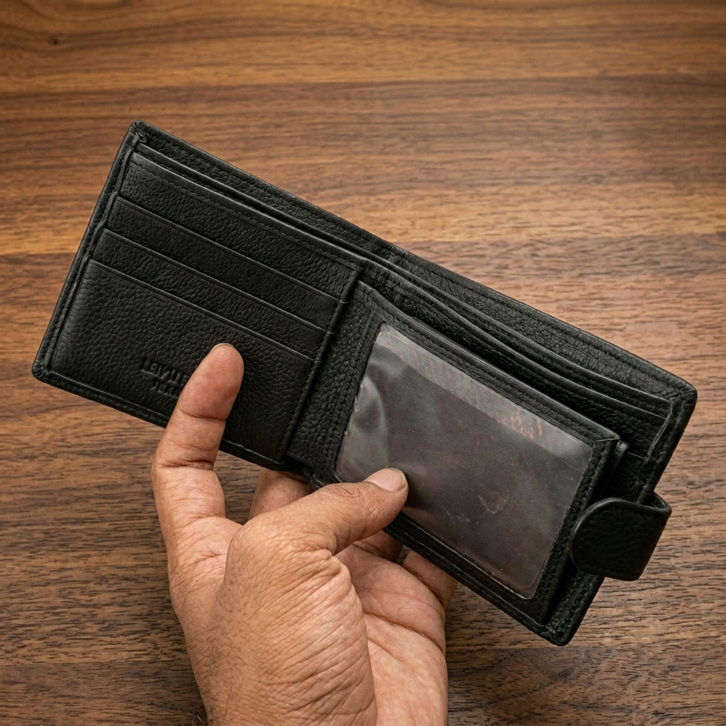 BLΛNK Classic Leather Wallet