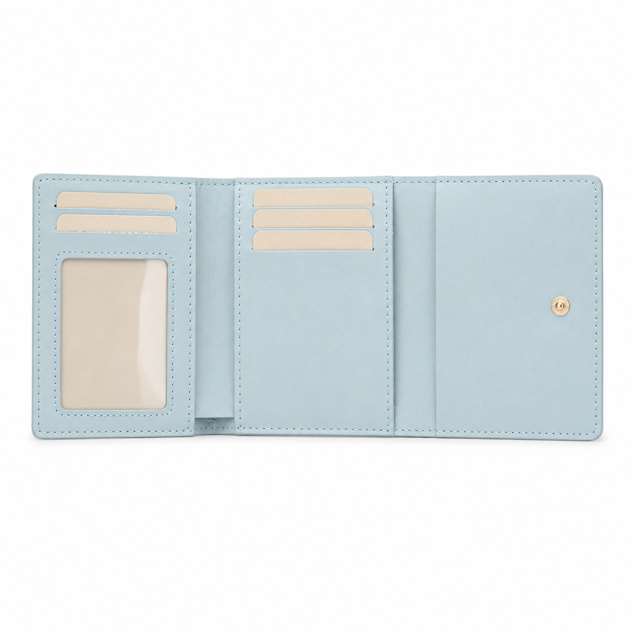 Tri Fold Wallet for Women with ID Window & Multiple Pockets