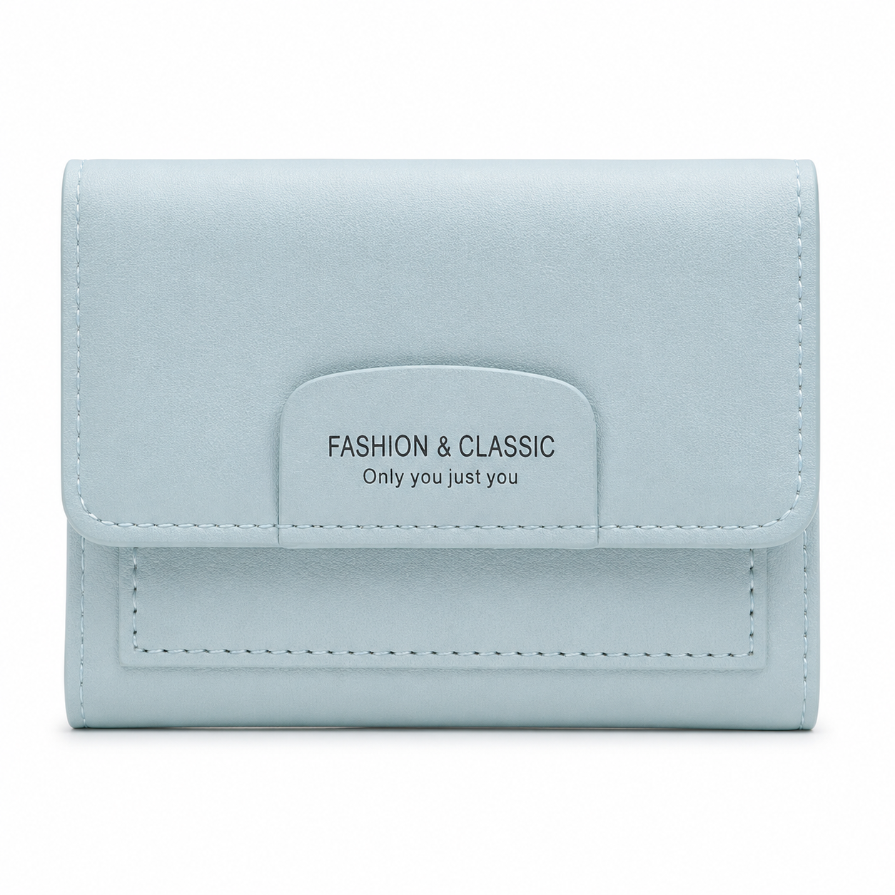 Tri Fold Wallet for Women with ID Window & Multiple Pockets