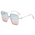 Women’s Gold Frame Polarized Sunglasses