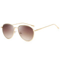 Women’s Aviator Sunglasses – Gold Frame UV Protection
