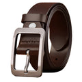 Men Vintage Pin Buckle Cowhide Belt